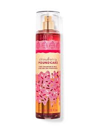 Bath & Body Works Strawberry Pound Cake Fragrance Mist 236ml - KIISAS Perfumes