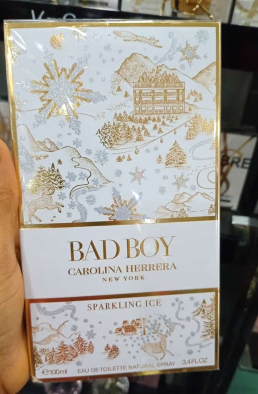 Carolina Herrera Bad Boy Sparkling Ice EDT 100ml - KIISAS Perfumes