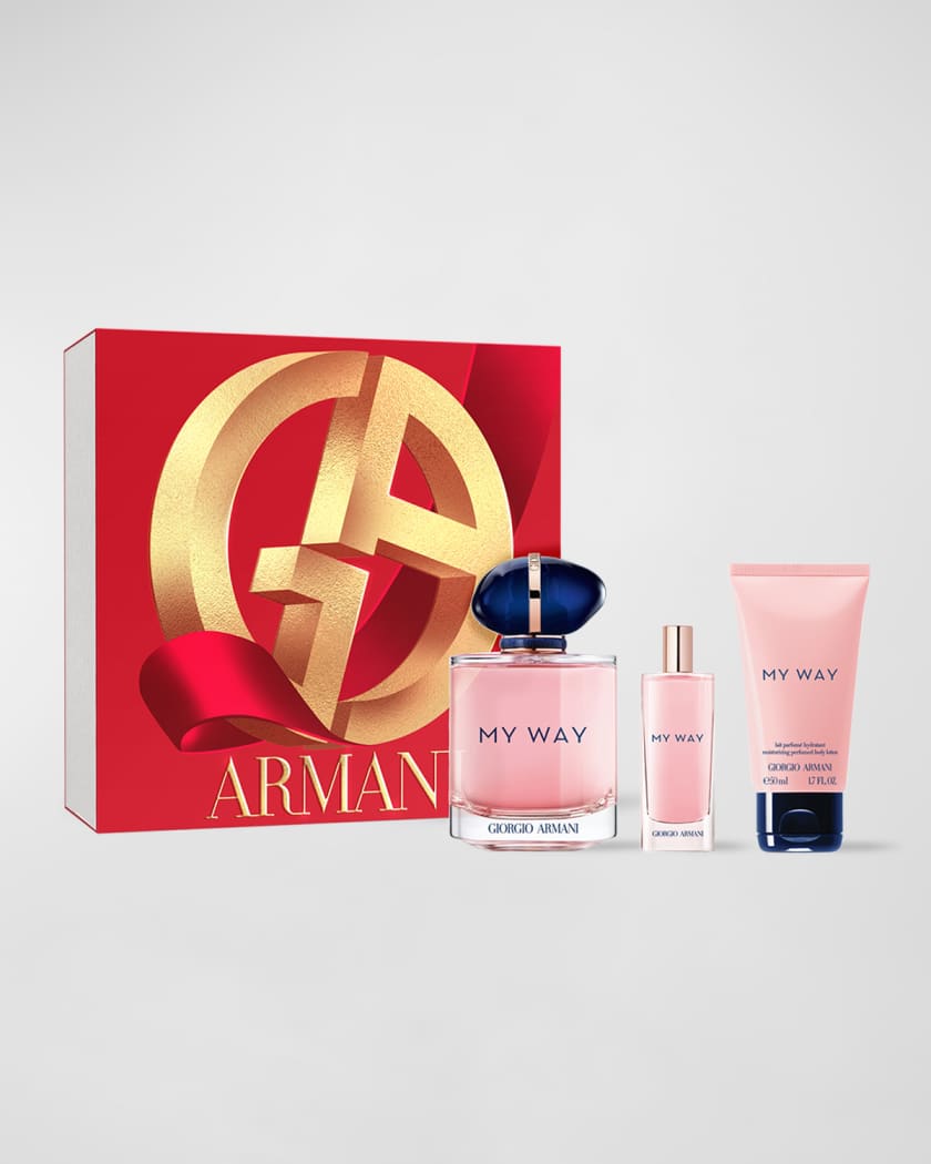 GIORGIO ARMANI MY WAY EAU DE PARFUM 90ML + 50ML BODY LOTION + 15ML EDPGIFT SET - KIISAS Perfumes