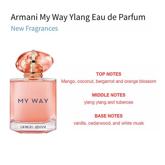 Giorgio Armani My Way Ylang EDP 90ml - KIISAS Perfumes