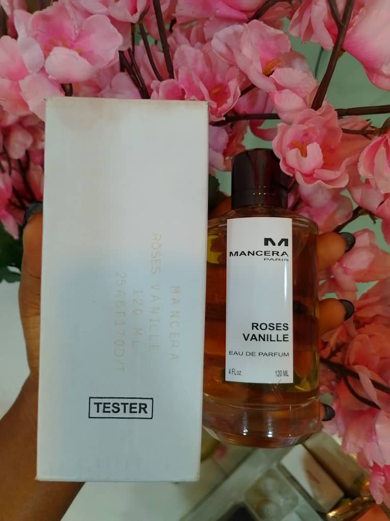 Mancera Roses Vanille Edp 120ml Tester - KIISAS Perfumes