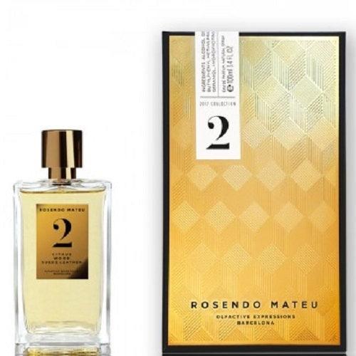 Rosendo Mateu Nº 2 Citrus, Wood, Suede Leather EDP 100ml - KIISAS Perfumes