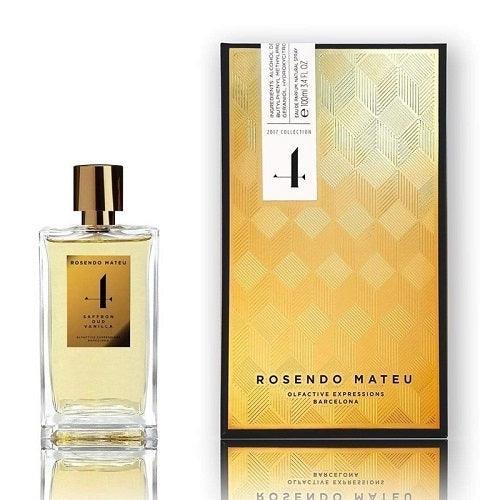 Rosendo Mateu No 4 Saffron Oud Vanilla EDP 100ml - KIISAS Perfumes