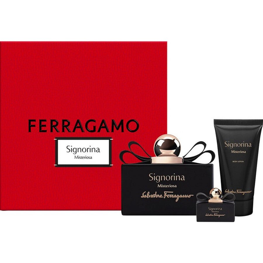 Salvatore Ferragamo Signorina Misteriosa giftset EDP - KIISAS Perfumes