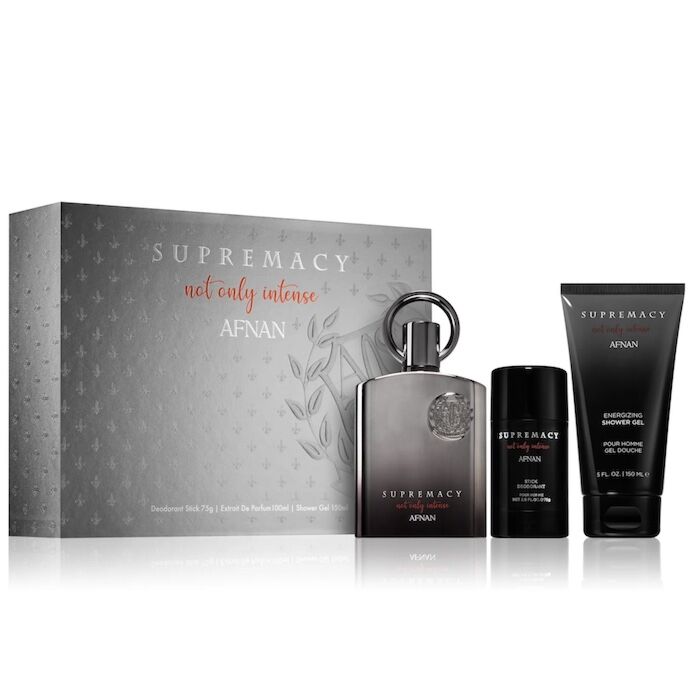 Afnan Supremacy Not Only Intense EDP 100ml 3 Piece Gift Set - KIISAS Perfumes