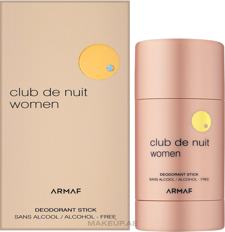Armaf Club De Nuit Women Deodorant Stick 75g - KIISAS Perfumes