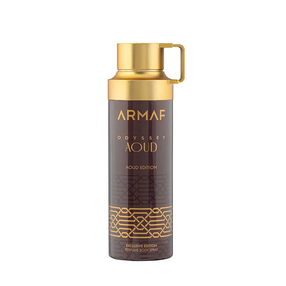 Armaf Odyssey Aoud Edition Exclusive Perfume Body Spray 200ml - Men - KIISAS Perfumes