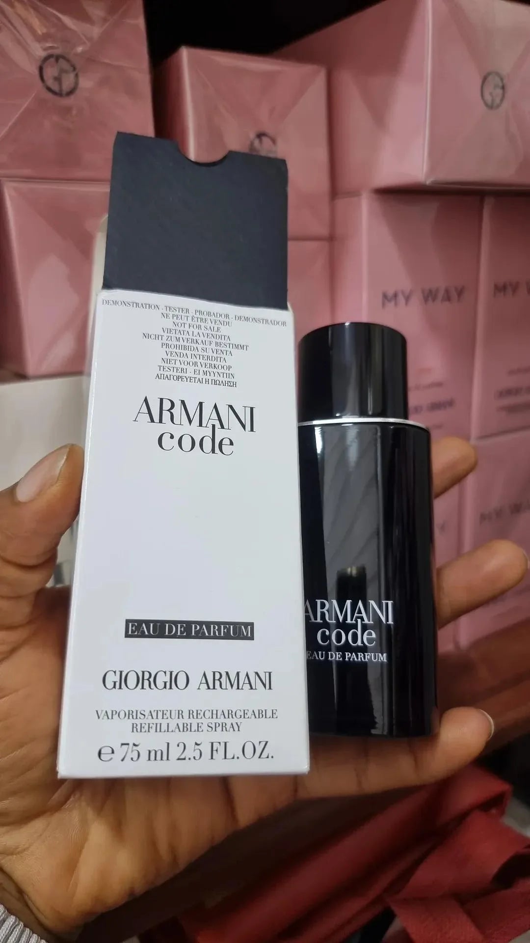 Armani Code Eau De Parfum 75ml TESTER - KIISAS Perfumes