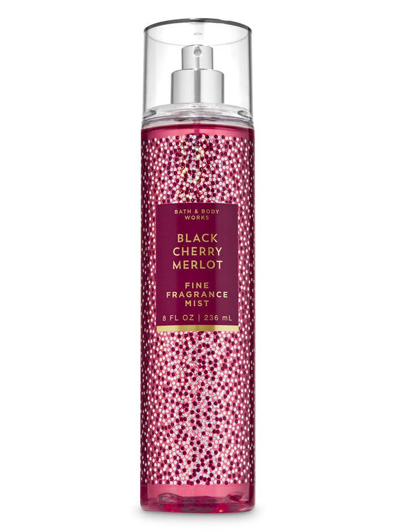 Bath and Body Works Black Cherry Merlot Fragrance Mist 236ml - KIISAS Perfumes