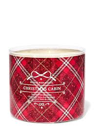 Bath and Body Works Christmas Cabin 3 - Wick Candle - KIISAS Perfumes