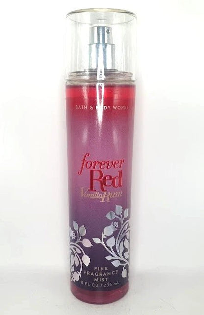 Bath and Body Works Forever Red Vanilla Rum Fine Fragrance Mist 236ml - KIISAS Perfumes