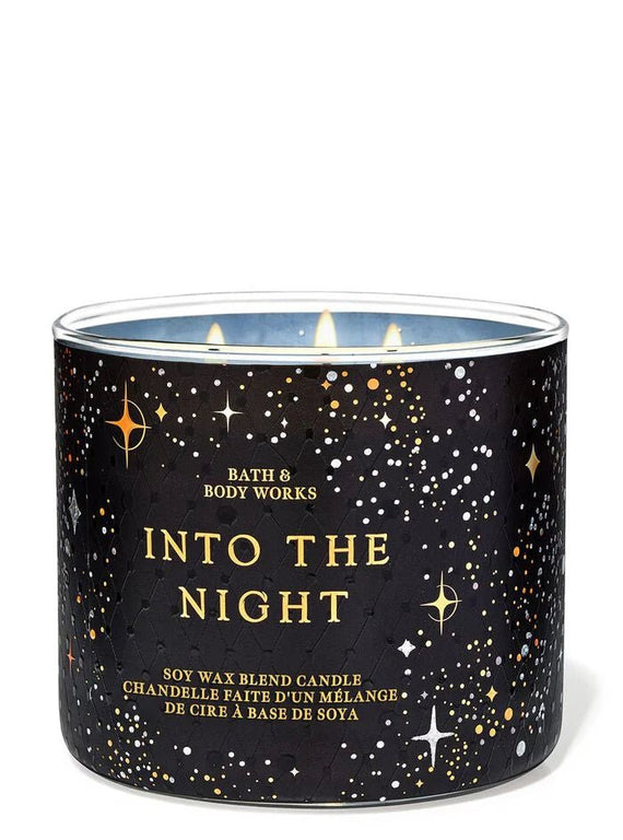Bath and body works Into The Night 3 - Wick Candle - KIISAS Perfumes