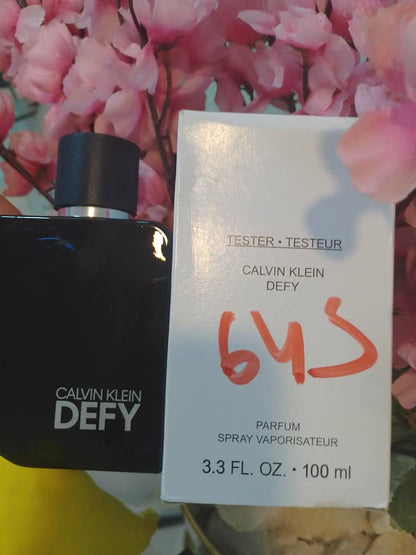Calvin Klein Defy Parfum 100ml TESTER - KIISAS Perfumes