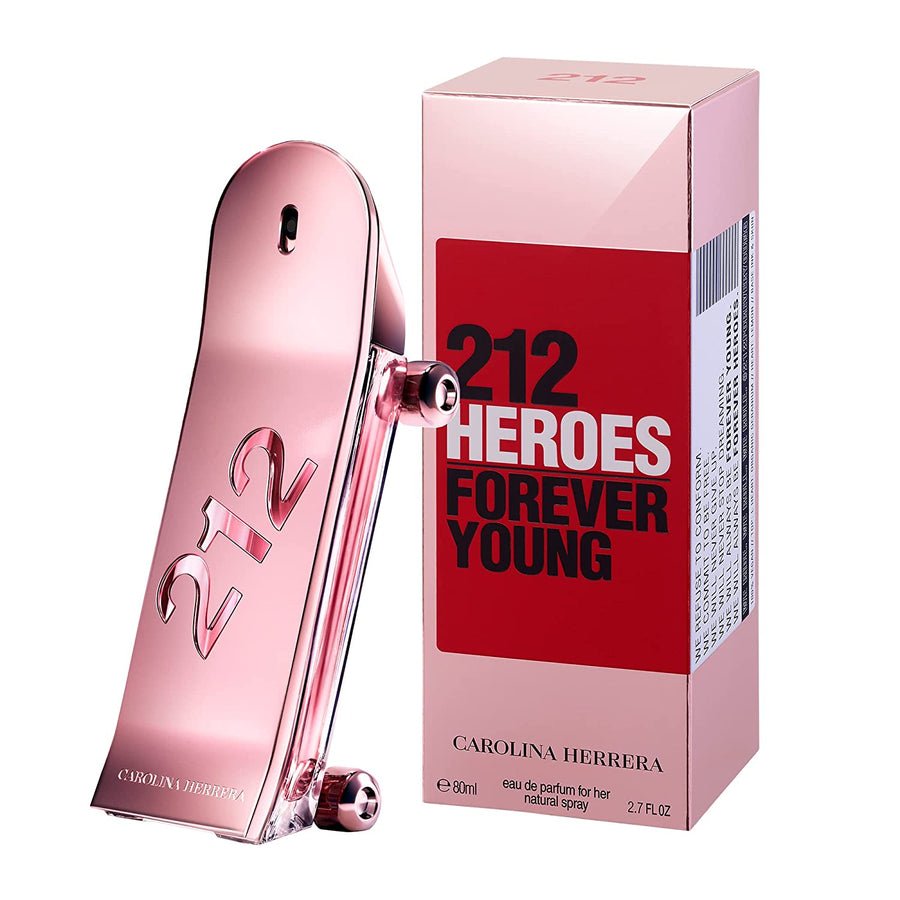 Carolina Herrera 212 Heroes Forever Young for Her EDP 80ml - KIISAS Perfumes