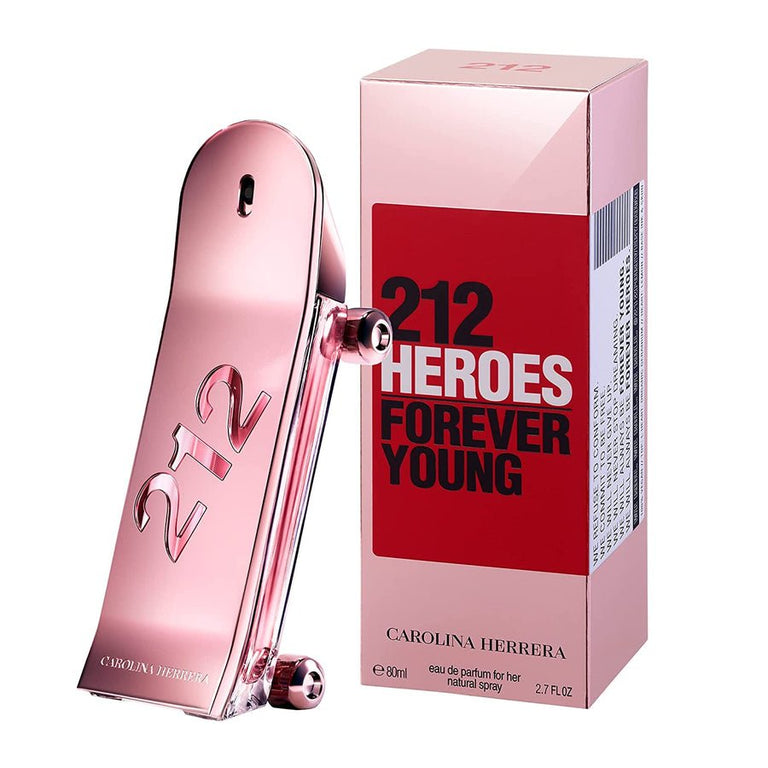 Carolina Herrera 212 Heroes Forever Young for Her EDP 80ml - KIISAS Perfumes