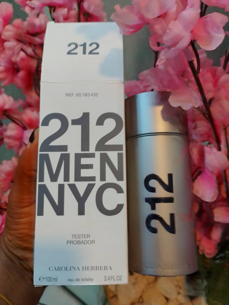 Carolina Herrera 212 NYC Men EDT 100ml TESTER - KIISAS Perfumes