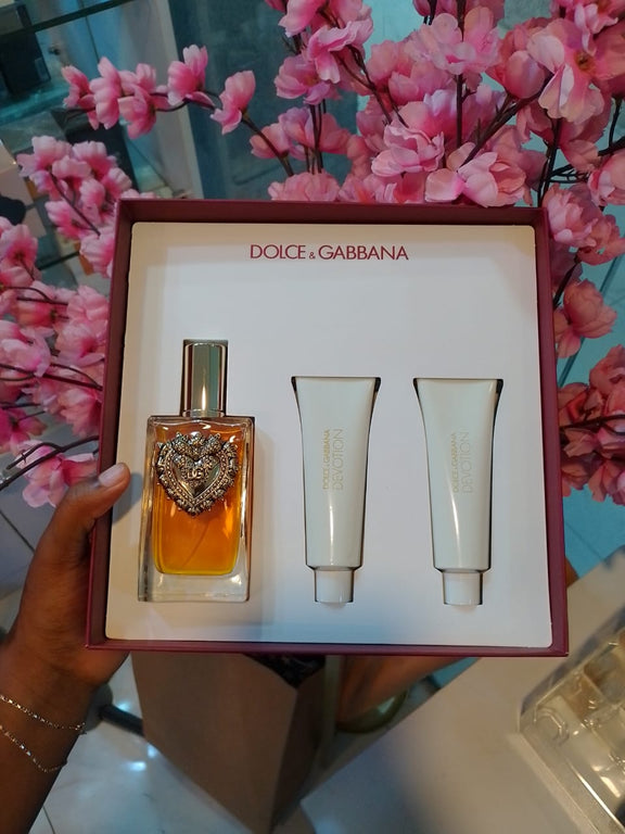 Dolce & Gabbana Devotion EDP 100ml+50mlSG+50mlBL - KIISAS Perfumes