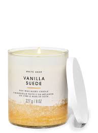 Bath and Body Works Vanilla Suede Single Wick Candle