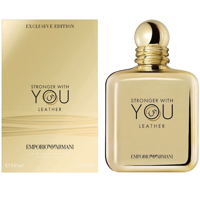 Emporio Armani Stronger With You Leather EDP 100ml - KIISAS Perfumes