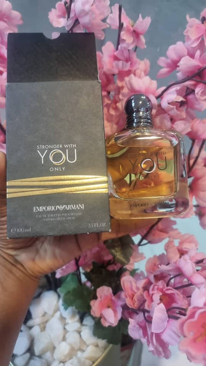 Emporio Armani Stronger With You Only EDT TESTER 100ml - KIISAS Perfumes