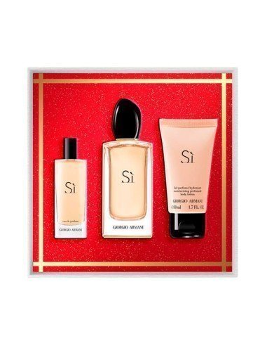 Giorgio Armani Si Eau de Parfum 3 - Piece Gift Set - KIISAS Perfumes