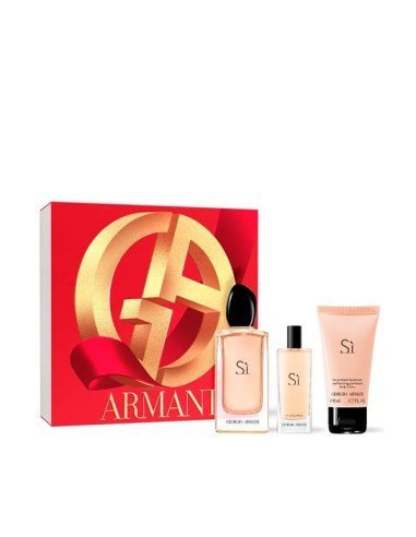 Giorgio Armani Si Eau de Parfum 3 - Piece Gift Set - KIISAS Perfumes