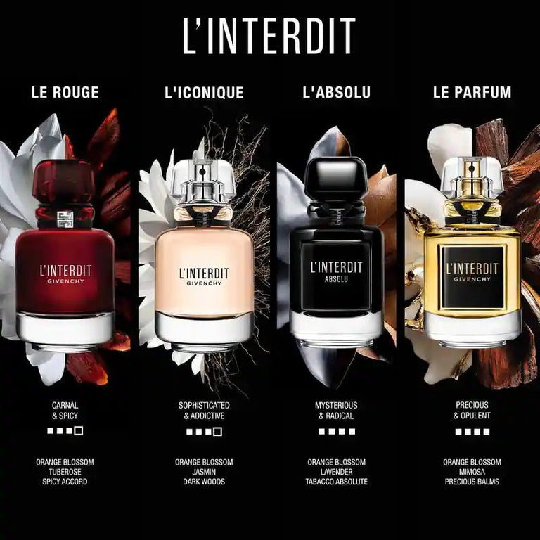 Givenchy L'interdit Parfum 80ml - Women - KIISAS Perfumes