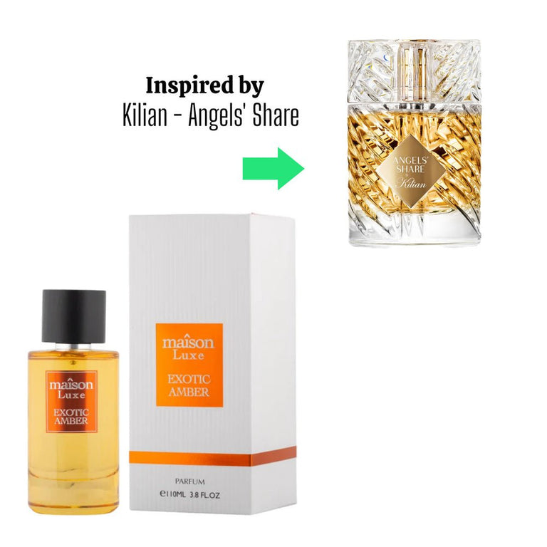 Hamidi Maison Luxe Exotic Amber Parfum 110ml - KIISAS Perfumes
