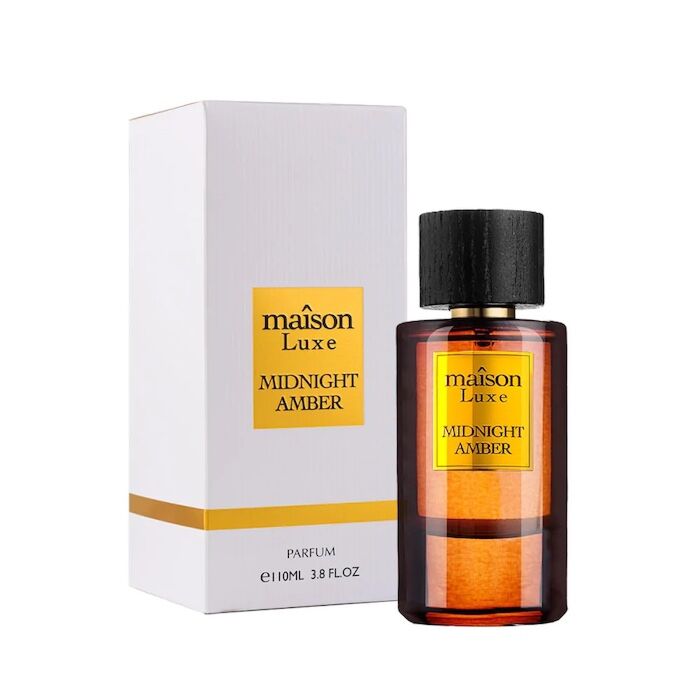 Hamidi Maison Luxe Midnight Amber Parfum 110ml - KIISAS Perfumes