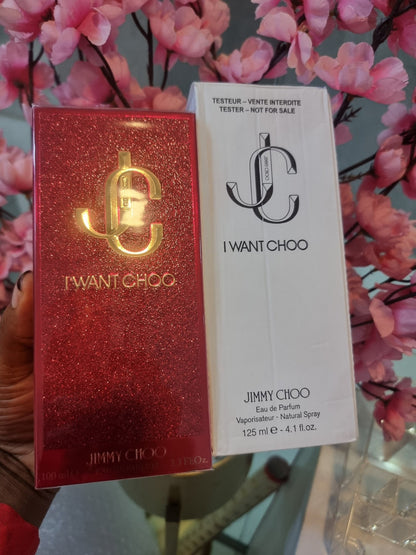 Jimmy Choo I want Choo EDP 125ml TESTER - KIISAS Perfumes