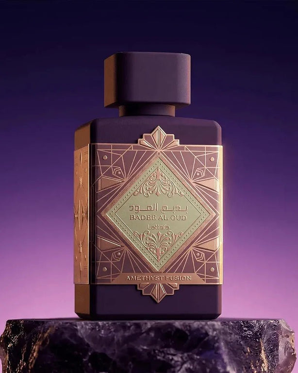 Lattafa Bade'e Al Oud Amethyst Fusion EDP 100ml - KIISAS Perfumes