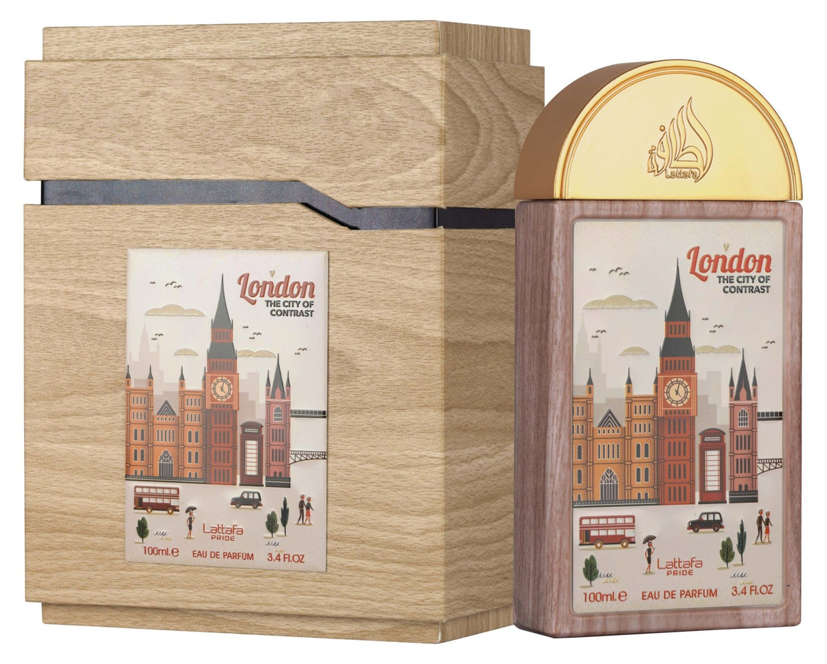 Lattafa London The City of Contrast EDP 100ml - KIISAS Perfumes