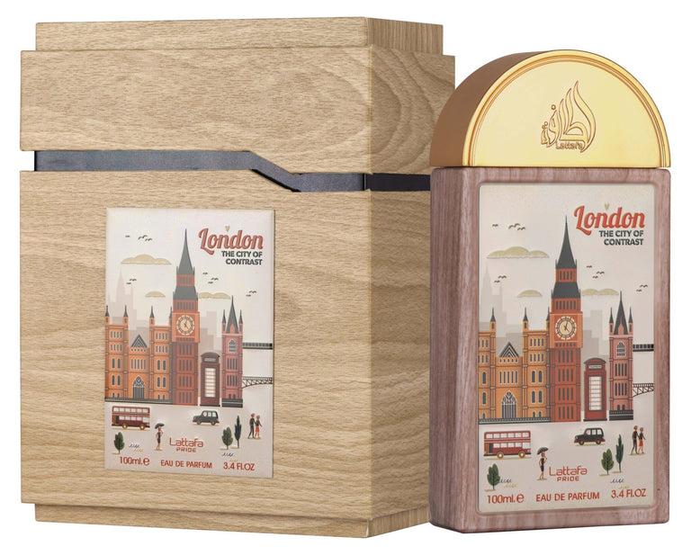 Lattafa London The City of Contrast EDP 100ml - KIISAS Perfumes