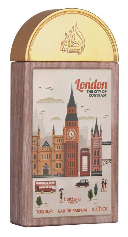 Lattafa London The City of Contrast EDP 100ml - KIISAS Perfumes