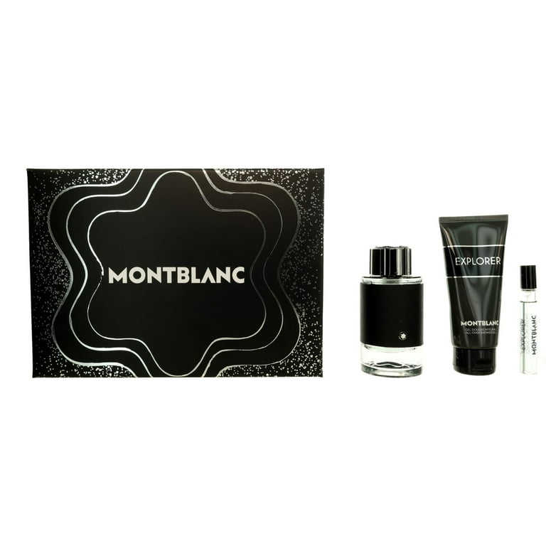 Mont Blanc Explorer Eau De Parfum 3 Piece Set - KIISAS Perfumes