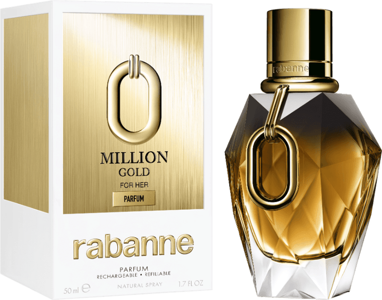 Rabanne Million Gold for Her Parfum 90ml - KIISAS Perfumes