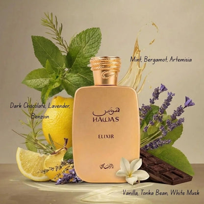 Rasasi Hawas Elixir EDP 100ml - KIISAS Perfumes