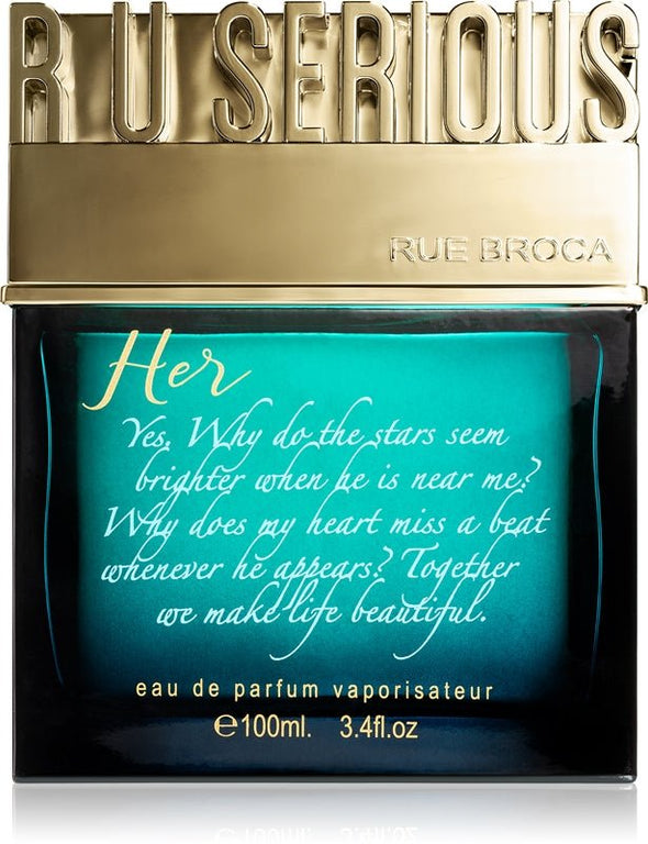 Rue Broca R U Serious HER EDP 100ml - KIISAS Perfumes
