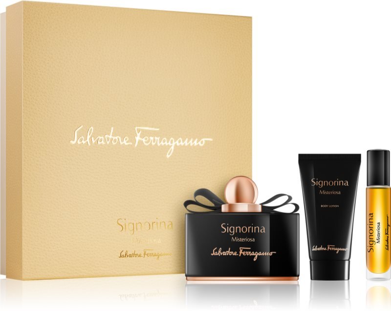 Salvatore Ferragamo Signorina Misteriosa giftset EDP - KIISAS Perfumes