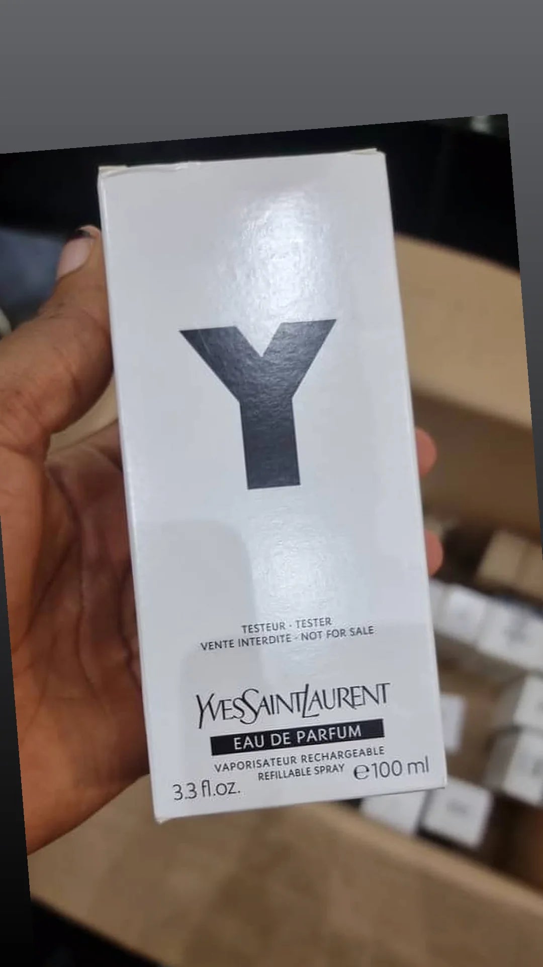YSL Y Eau de Parfum 100ml TESTER - KIISAS Perfumes