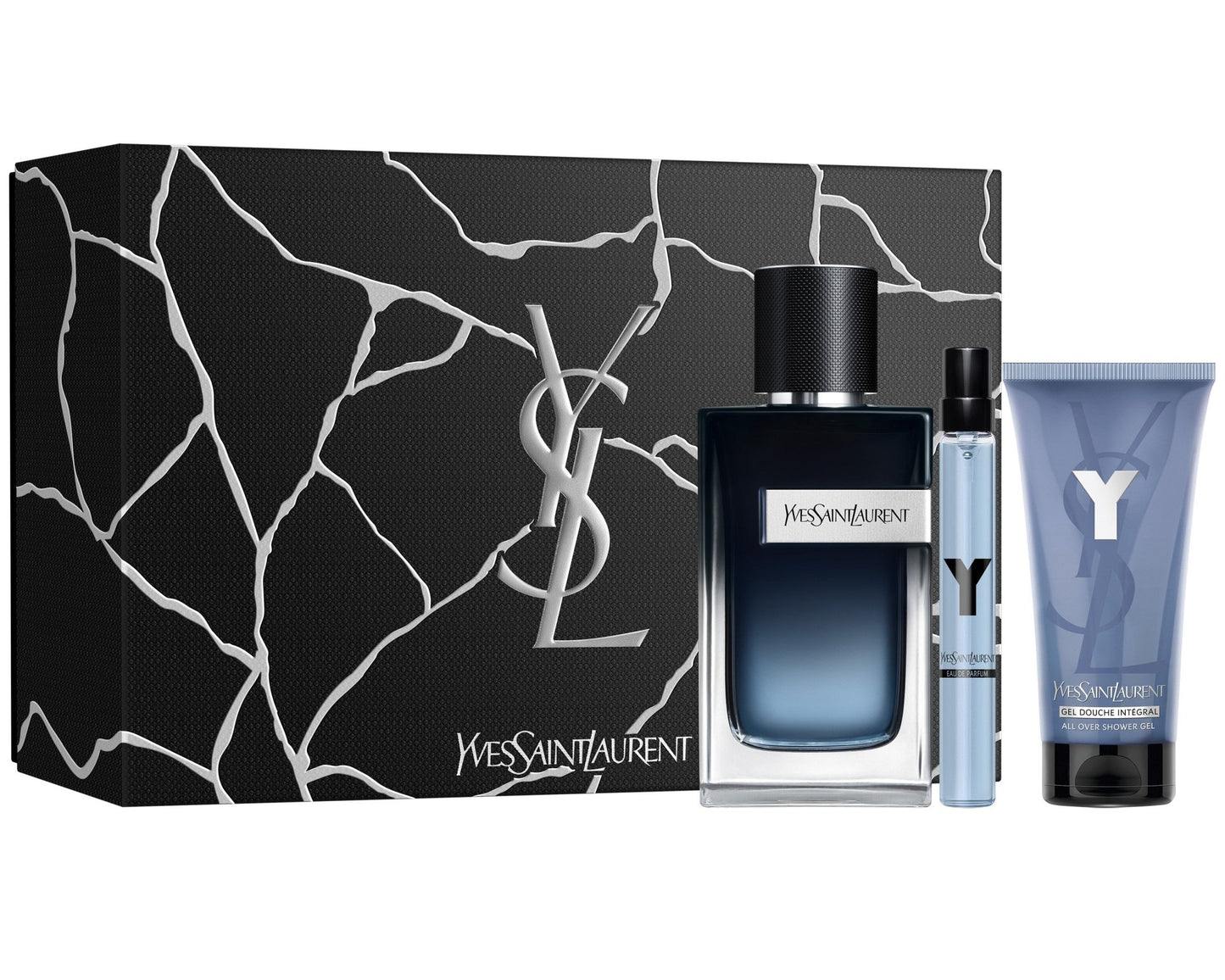 YSL Y EDP gift set + 10ml edp & 50ml showergel - KIISAS Perfumes